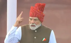 80वें स्वतंत्रता दिवस पर मोदी का 75 मिनट का भाषण, चार साल में सबसे संक्षिप्त; 13वीं बार लहराया तिरंगा
