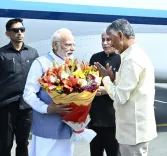 Did PM Modi Offer Prayers at the Srisailam Temple in Andhra Pradesh?