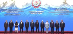 PM Modi joins SCO leaders for group photo at 26th Summit in Bishkek
