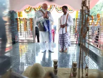 PM Modi, President Murmu Offer Prayers at Goshani Pith in Odisha