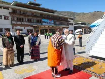 Did PM Modi Receive a Grand Reception in Bhutan?