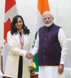 पीएम मोदी से मिलीं कनाडा की विदेश मंत्री; व्यापार, कृषि और एनर्जी में सहयोग बढ़ाने पर हुई चर्चा