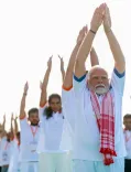 PM Modi leads 12th International Yoga Day at Kolkata's Red Road