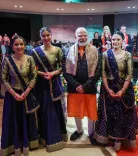 PM Modi Watches Kathak Performance at Melbourne Diaspora Event
