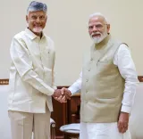 Modi completes 25 years in office: Naidu calls it 'remarkable' leadership