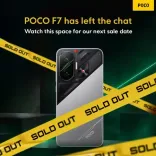 POCO F7 crashes Flipkart with 15-minute sellout