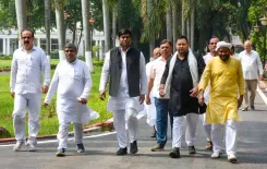BJP, JD(U) slam Mahagathbandhan's Patna march as 'political frustration'
