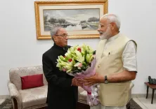 क्या पूर्व राष्ट्रपति प्रणब मुखर्जी की जयंती पर प्रधानमंत्री मोदी ने श्रद्धांजलि दी?