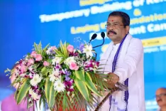 Pradhan Flags Redhakhol's Development Potential, KV Expansion