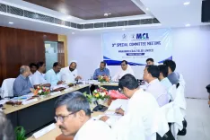 Pradhan Joins MCL Review Meet on Mining Displacement, CSR