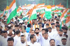 Pradhan joins Tiranga Padayatra at martyr Baji Raut's birthplace