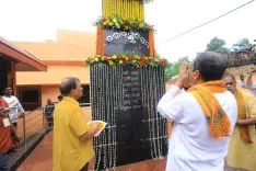 Pradhan joins Tiranga Padayatra honouring Veer Baji Rout in Dhenkanal