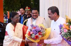 Pradhan pays floral tribute to Gopabandhu Das, Lala Lajpat Rai in Delhi