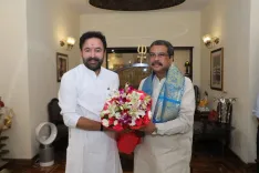 Pradhan Thanks Kishan Reddy for Birthday Wishes