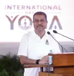 Pradhan Urges Indians to Make Yoga a 365-Day Practice