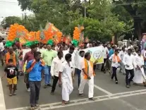 प्रधानमंत्री मोदी का तमिलनाडु दौरा, स्वागत करने के लिए भारी संख्या में उमड़े लोग