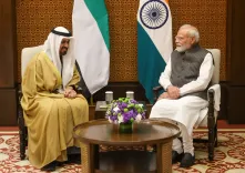 PM मोदी से मिले यूएई के शेख थियाब बिन मोहम्मद, भारत-UAE रणनीतिक साझेदारी पर चर्चा
