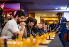 Praggnanandhaa shows off chess moves at Grand Chess Tour Finals exhibition in Sao Paulo 