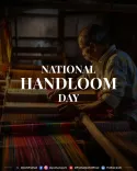 Pralhad Joshi Calls for Handloom Support on National Handloom Day