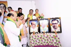 Pralhad Joshi Chairs BJP Executive Meet in Gadag