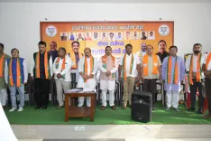 Pralhad Joshi chairs BJP executive meet in Haveri