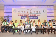Pralhad Joshi chairs NDA pre-poll meet for Karnataka Council polls