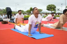 Pralhad Joshi Joins IDY 2026 Event at Belagavi Suvarna Soudha