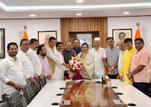 Pralhad Joshi meets Bidar BJP delegation on central schemes