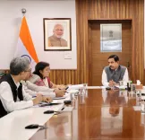 Pralhad Joshi Reviews Education Ministry's Key Priorities