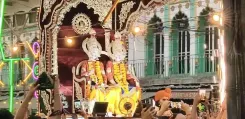 प्रयागराज में ऐतिहासिक 'भोर की चौकी': भोर 4 बजे उमड़े हज़ारों श्रद्धालु, चांदी-रत्नजड़ित सिंहासन पर विराजे राम