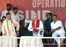 Why Did Two Suspended TMC Youth Leaders Attend the Durga Puja Pandal Inaugurated by HM Shah?