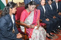 Did President Droupadi Murmu Celebrate the Blind Women’s T20 World Cup Victors?
