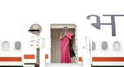 President Murmu departs for Moldova, North Macedonia, Romania state visits