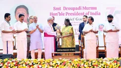 How Has President Murmu Celebrated St. Thomas College’s 75-Year Legacy of Learning and Social Justice?