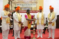 President Murmu Presides Over RDV University Convocation in Jabalpur