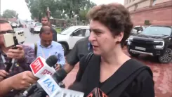 Priyanka Gandhi backs student protests, slams paper leak crisis
