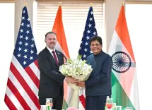 Piyush Goyal meets USTR Greer for India-US trade pact talks in New Delhi