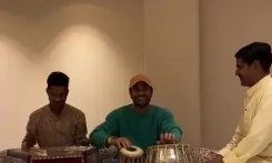 Pulkit Samrat shows off his tabla skills, shares life lessons through music