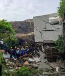 Pune building collapse: 1 dead, 9 rescued at Pimpri Chinchwad waste plant