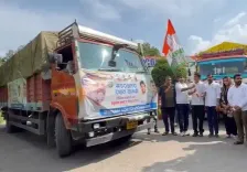 पंजाब और जम्मू-कश्मीर के लिए भारतीय युवा कांग्रेस की राहत सामग्री रवाना: उदय भानु चिब