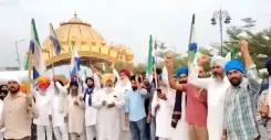 Punjab bandh: Farmers protest at Amritsar's Golden Gate over Parvinder Jhota murder