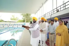संगरूर में ₹9.50 करोड़ का ओलंपिक स्तरीय स्विमिंग पूल उद्घाटित, CM भगवंत मान बोले — यहीं से निकलेंगे भारत के भविष्य के ओलंपियन