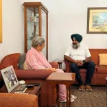 परगट सिंह ने पंजाब कांग्रेस अध्यक्ष बनने के बाद गुरशरण कौर से लिया आशीर्वाद, मनमोहन सिंह को किया याद