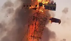 पंजाब-हरियाणा में विजयादशमी का उत्साह, जगह-जगह रावण दहन