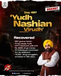 Punjab Police hits Day 497 of Yudh Nashian Virudh, arrests top 73,302