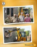 Punjab razes drug traffickers' illegal structures in Muktsar