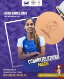 Puri congratulates Prachi on Asian Games 400m bronze