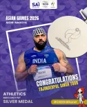 Puri hails Tajinderpal Toor's Silver at Asian Games 2026