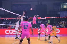 How Did Chennai Blitz Overcome Ahmedabad Defenders in a Five-Set Thriller?