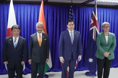 Quad foreign ministers meet in Atlanta ahead of leaders' summit